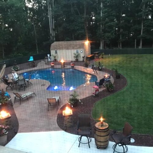 Custom Gunite Pools by Landi Pools