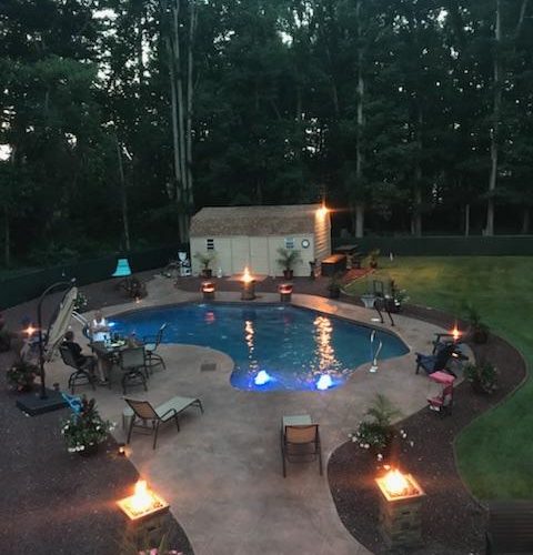 Custom Gunite Pools by Landi Pools