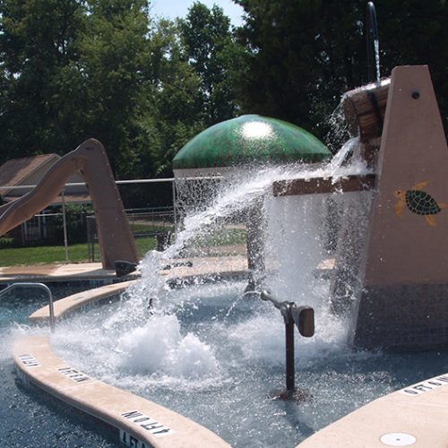 Pools built by Landi Pools and Games