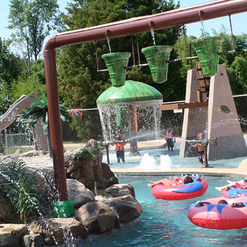 Pools built by Landi Pools and Games