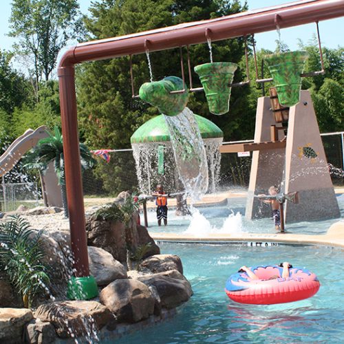 Pools built by Landi Pools and Games