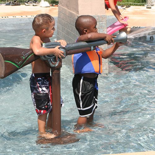 Pools built by Landi Pools and Games