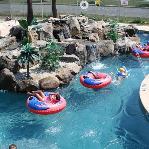 Pools built by Landi Pools and Games