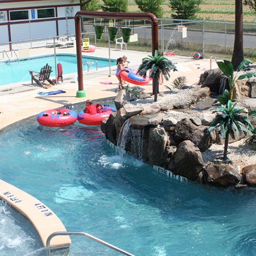 Pools built by Landi Pools and Games