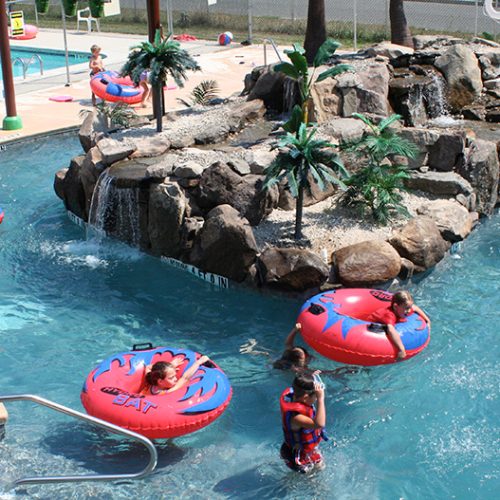 Pools built by Landi Pools and Games