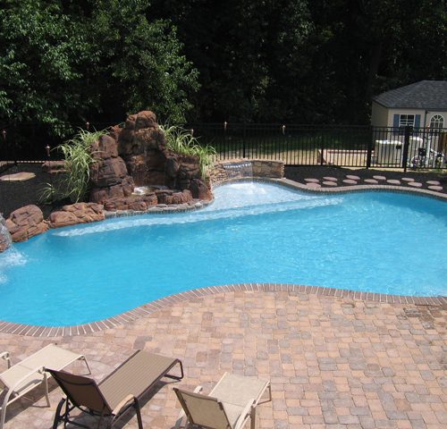Custom Gunite Pools by Landi Pools