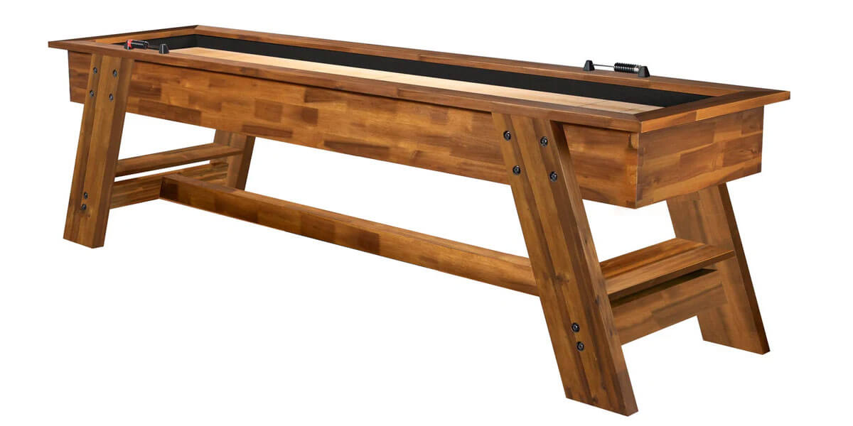 Barren 9 Ft Outdoor Indoor Shuffleboard