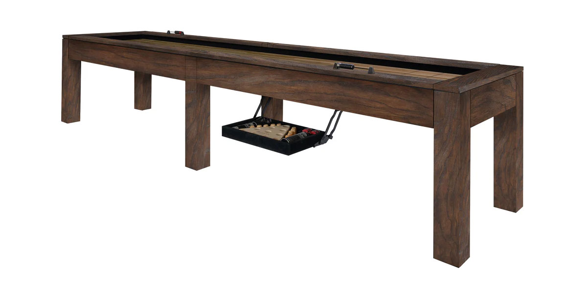 Baylor 12 Ft Shuffleboard - Rustic Series