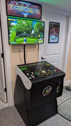 Golden Tee 2021 Game Cabinet